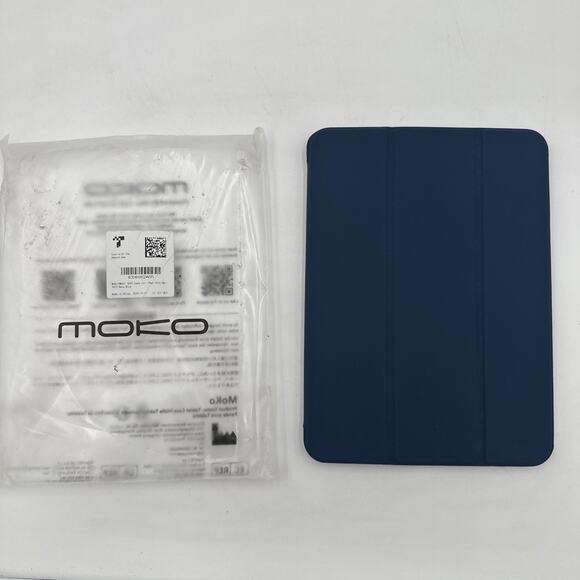 Moko Navy Blue 3ZPC Case For 2022 iPad Tablet Case.Read Description - Picture 1 of 8